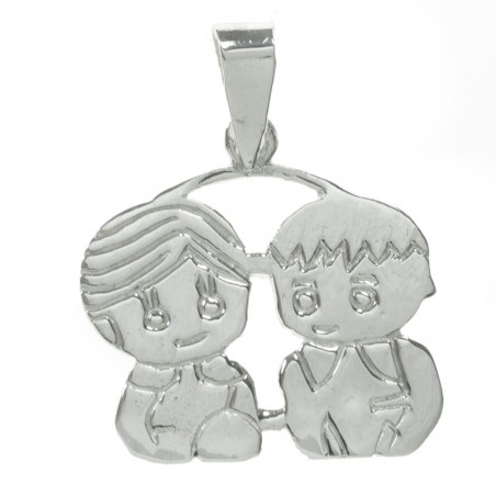 Colgante bebés Plata de Ley