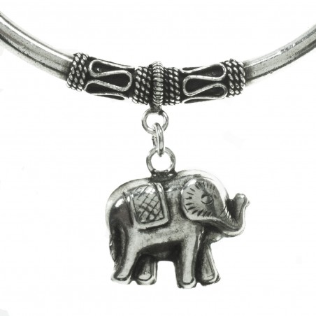 Collar balinés elefante Plata de Ley 925