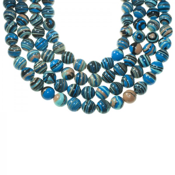 Cerámica azul tira de 40 cm