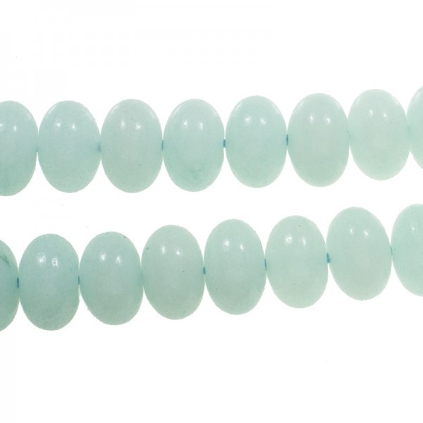 Amazonita donut tira de 40 cm