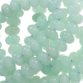 Amazonita donut tira de 40 cm