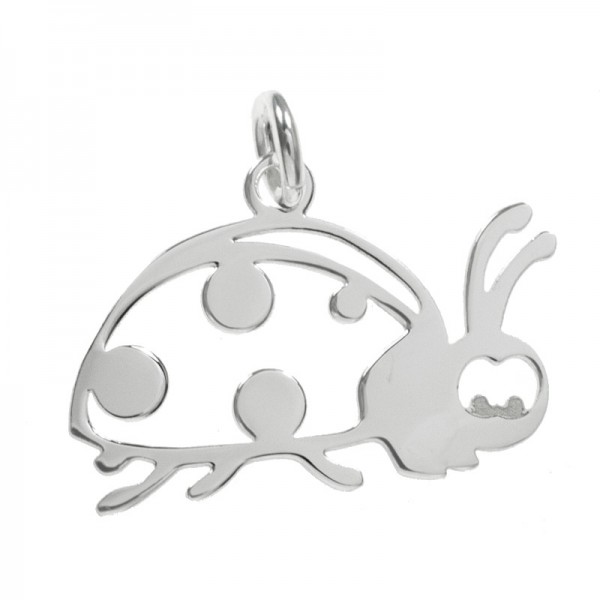 Collar mariquita Plata de Ley