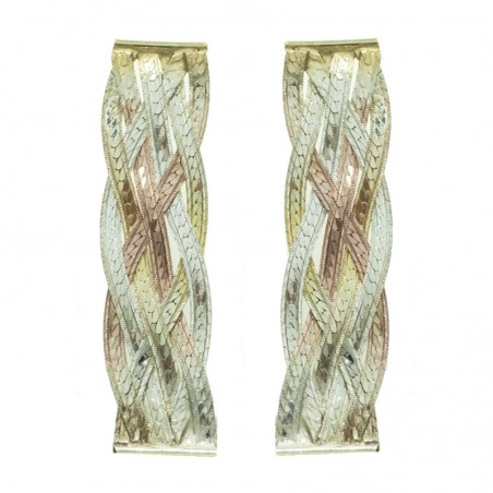 Pendientes chapados en Oro