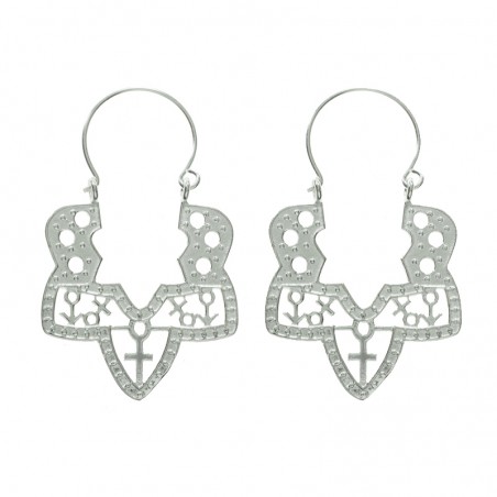 Pendientes Plata Sevillana Plata de Ley 925