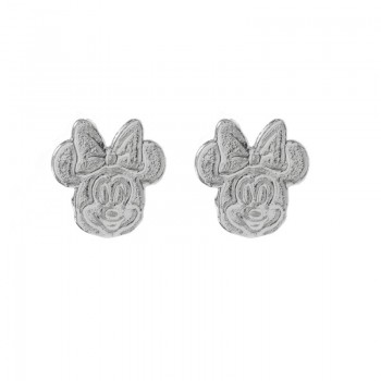 Pendientes Minnie Plata de Ley