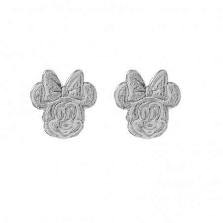 Pendientes Minnie Plata de Ley