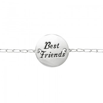 Pulsera Best Friends Plata de Ley