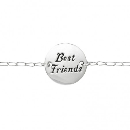 Pulsera Best Friends Plata de Ley
