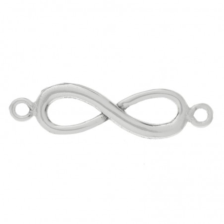 Entrepieza infinito grueso Plata de Ley 925