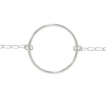 Collar Karma grande bañado en Oro