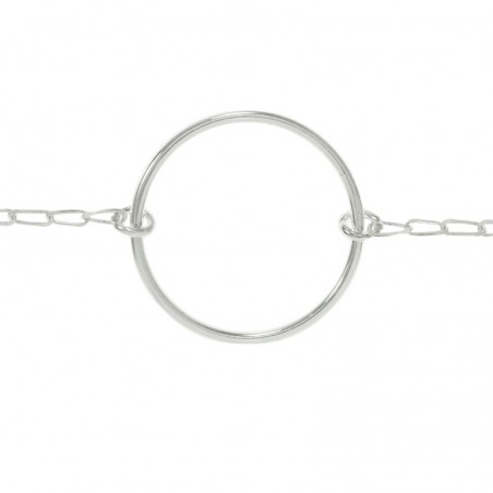 Collar Karma grande bañado en Oro