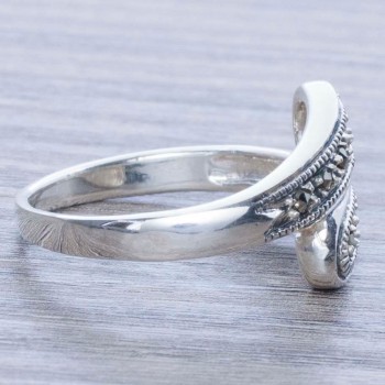 Anillo marquesita doble cinta Plata de Ley 925 2