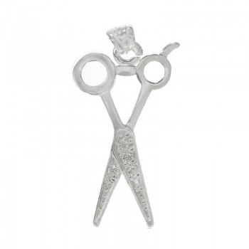 Colgante tijeras Plata de Ley 925