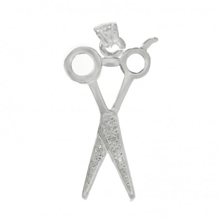 Colgante tijeras Plata de Ley 925