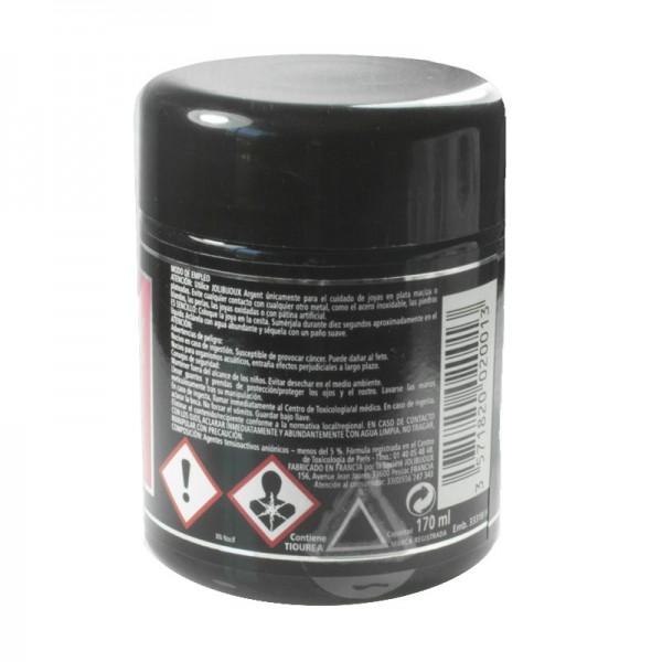 Liquido limpia plata de Ley