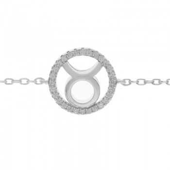Pulsera Tauro Plata de Ley 925