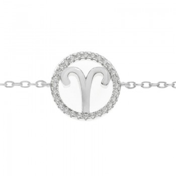 Pulsera Aries Plata de Ley 925