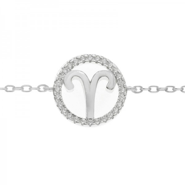 Pulsera Aries Plata de Ley 925