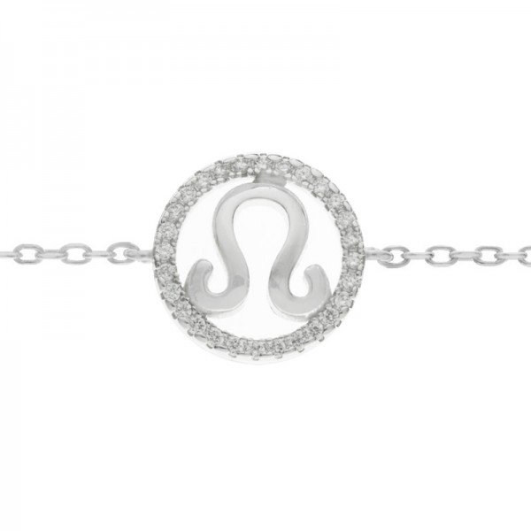 Pulsera Leo Plata de Ley 925