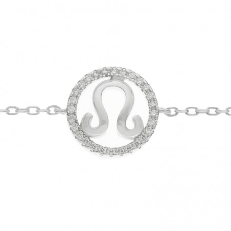 Pulsera Leo Plata de Ley 925