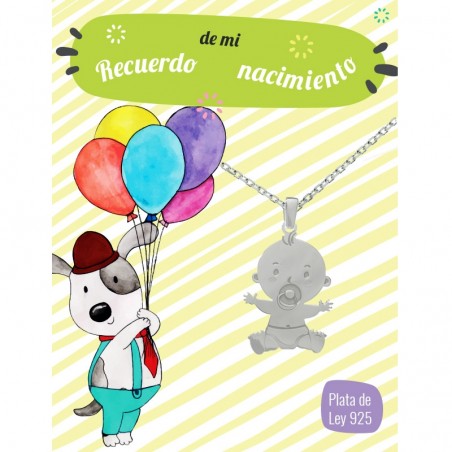 Collar recuerdo de mi nacimiento