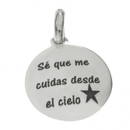 Colgante Sé que me cuidas