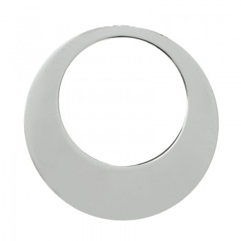 Colgante chapa perforada Plata de Ley