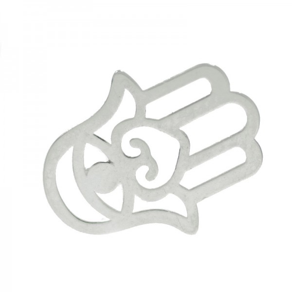 Pendientes mano de Fátima plana