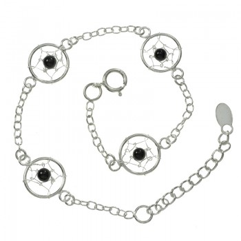 Pulsera Plata de Ley 925 atrapasueños 2