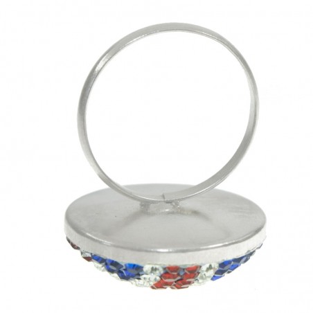 Anillo bandera inglesa Plata de Ley 925