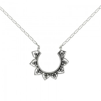 Collar étnico Plata de Ley