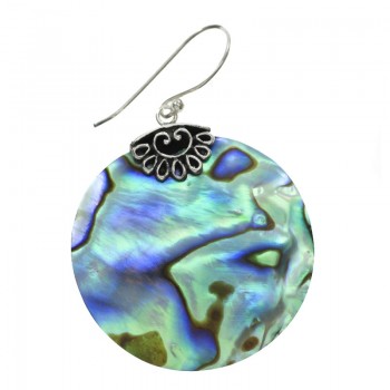 Pendientes abalon Plata de Ley 925 2