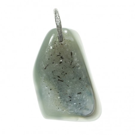 Colgante Geoda Plata de Ley 925