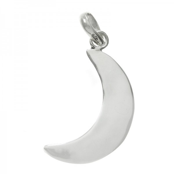Colgante luna de nácar abalon Plata de Ley 925