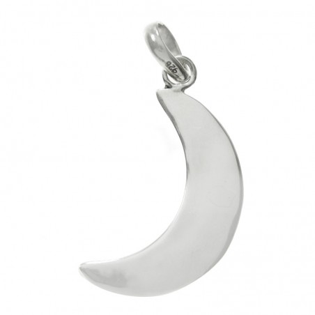Colgante luna de nácar abalon Plata de Ley 925