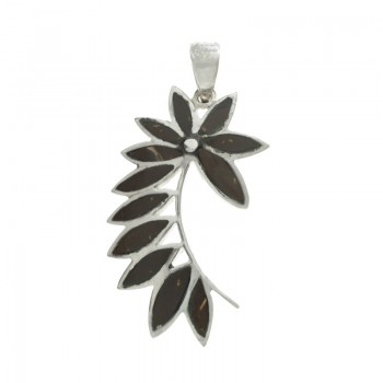 Colgante coco Plata de Ley 925