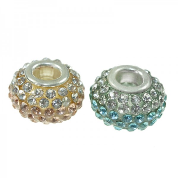 Donut strass bicolor