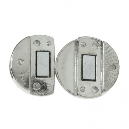 Cierre redondo strass