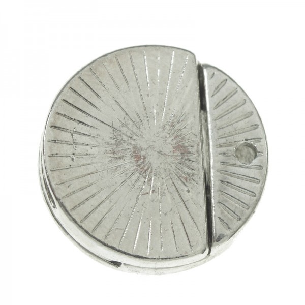 Cierre redondo strass