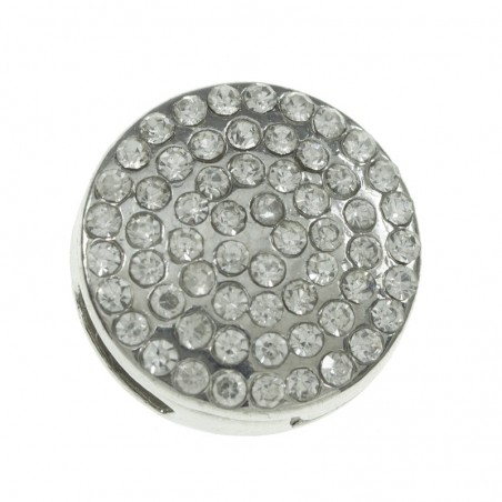 Cierre redondo strass