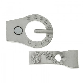 Cierre imán hebilla strass 2