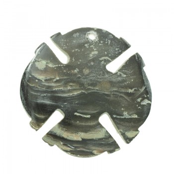 Colgante de nácar con espiral 2