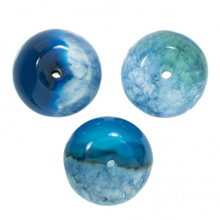 Abalorio donut ágata