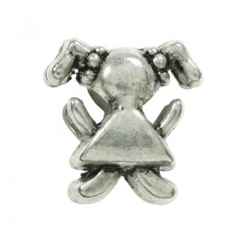 Abalorio niña de bisutería