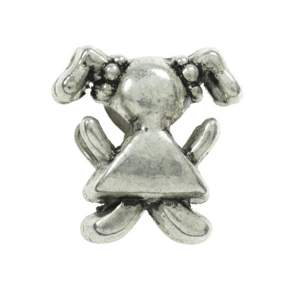 Abalorio niña de bisutería