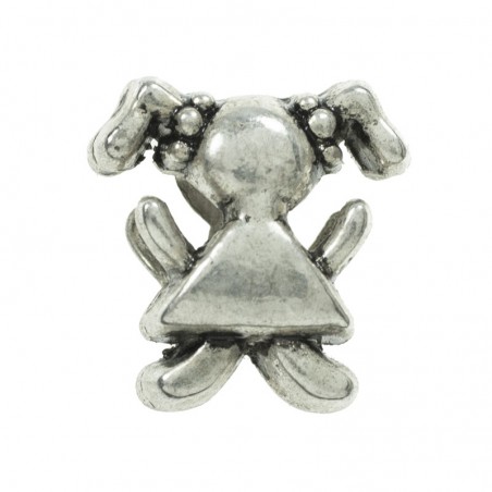 Abalorio niña de bisutería