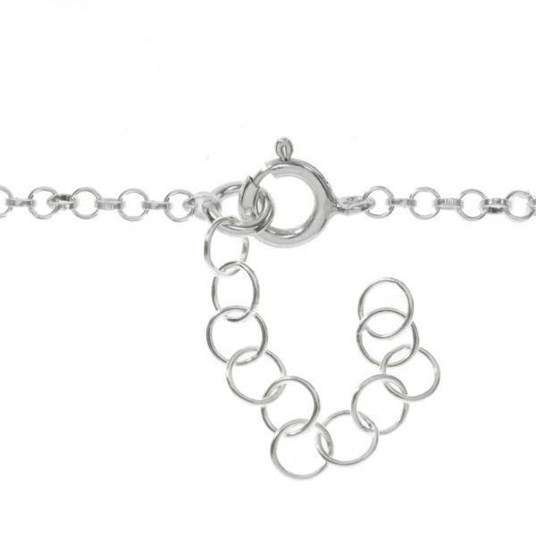 Collar nombre personalizado con corazón