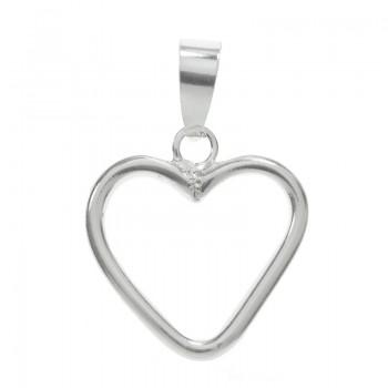 Collar corazón minimalista 2