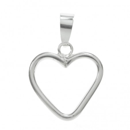 Collar corazón minimalista