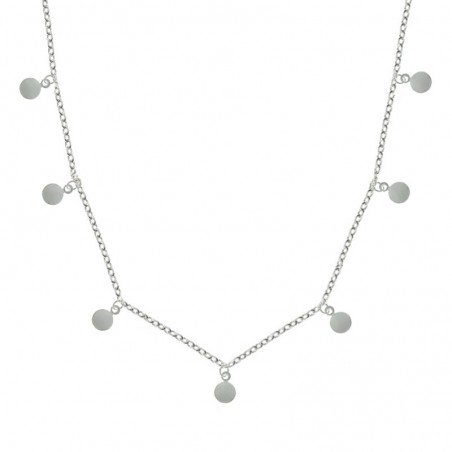 Collar chapitas Plata de Ley